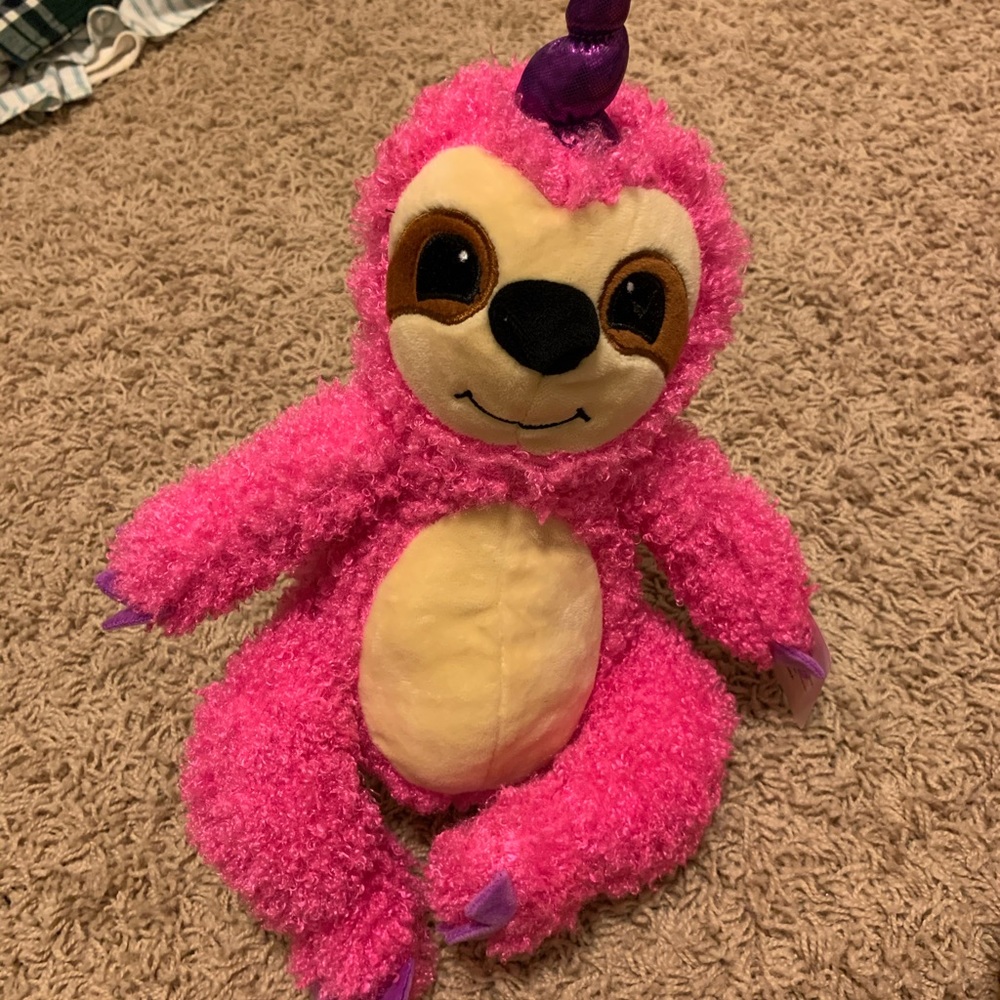 Several Stuffed animals